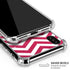Pink Chevron iPhone XS Max Clear Case