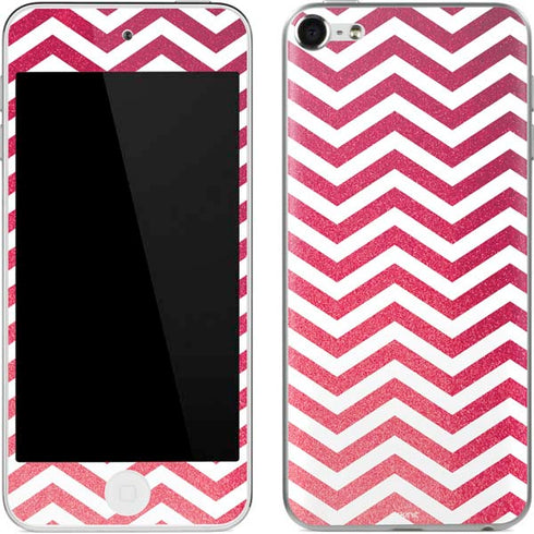 Pink Chevron Apple iPod Skin