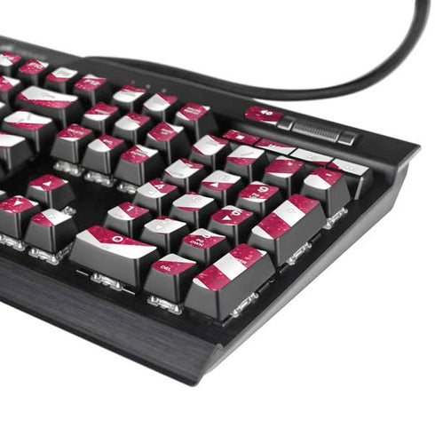 Pink Chevron K95 RGB PLATINUM Mechanical Gaming Keyboard Skin