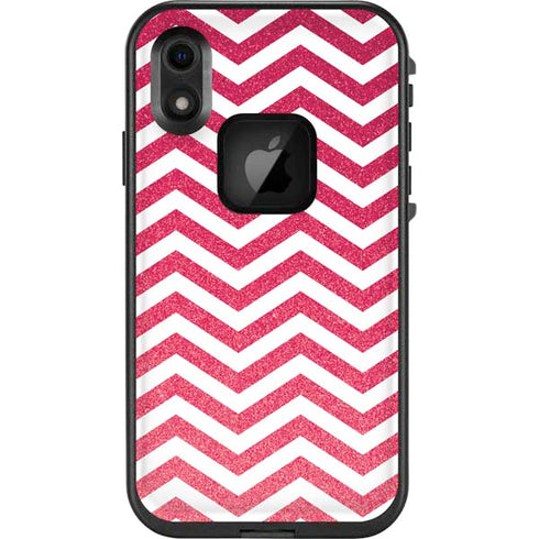 Pink Chevron LifeProof Fre iPhone Skin