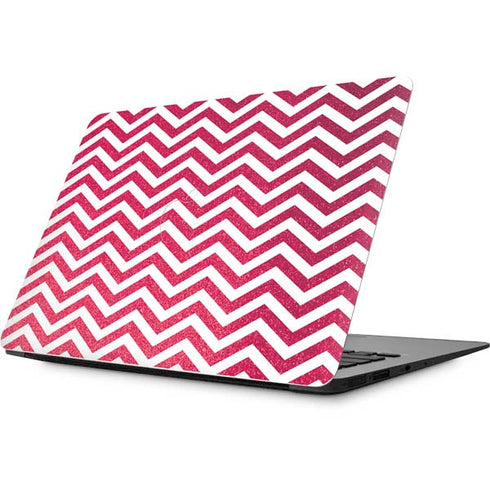 Pink Chevron Apple MacBook Skin