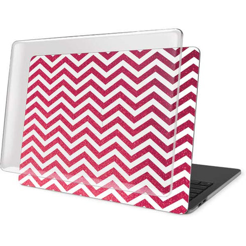 Pink Chevron MacBook Pro 13in (2020) Case plus Skin