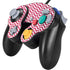 Pink Chevron Nintendo GameCube Controller Skin