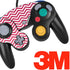 Pink Chevron Nintendo GameCube Controller Skin