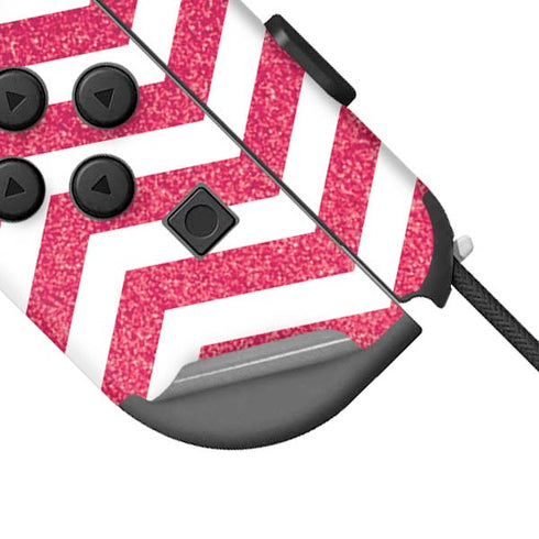 Pink Chevron Nintendo Joy-Con (L/R) Controller Skin