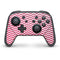 Pink Chevron Nintendo Switch Pro Controller Skin