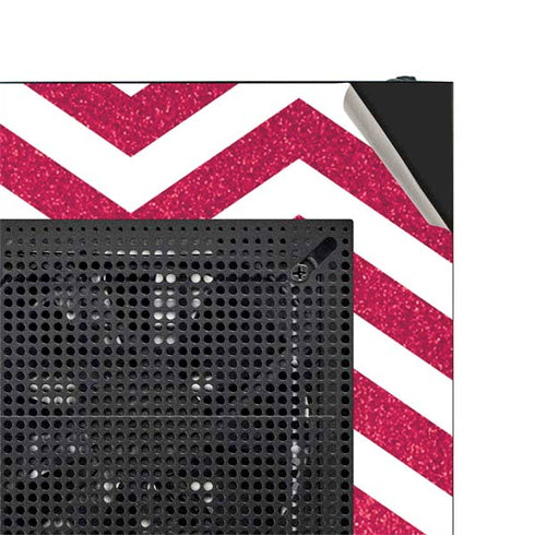Pink Chevron NZXT H510 Compact ATX Mid-Tower Case Skin
