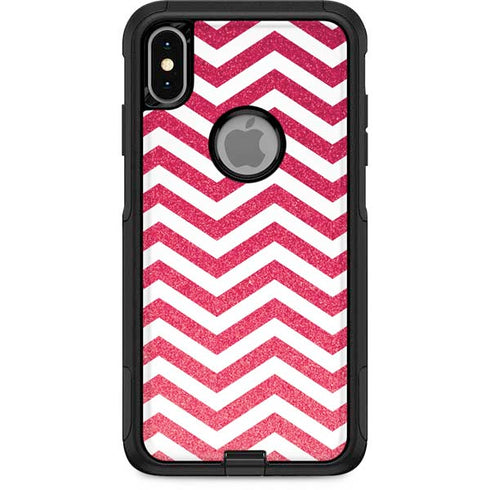 Pink Chevron Otterbox Commuter iPhone Skin