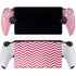 Pink Chevron PlayStation Portal Remote Player Skin