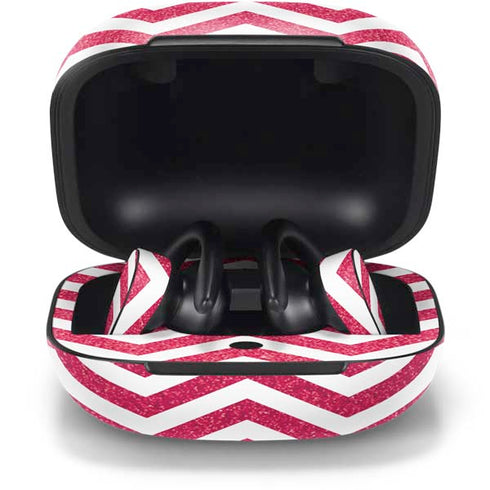 Pink Chevron PowerBeats Pro Skin