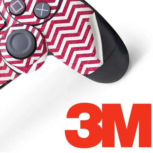 Pink Chevron PS4 Controller Skin