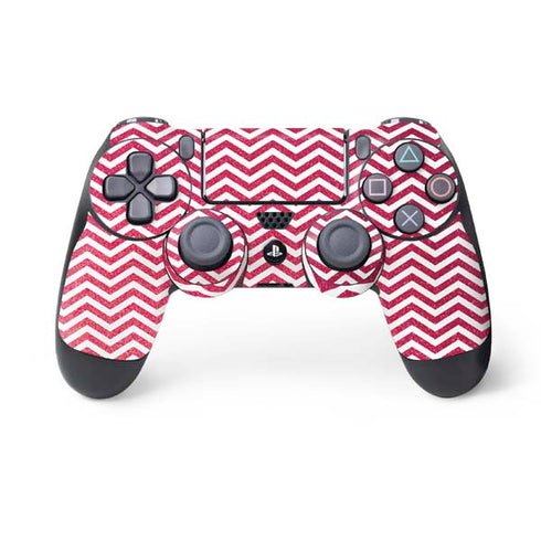 Pink Chevron PS4 Controller Skin