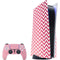 Pink Chevron PS5 Bundle Skin