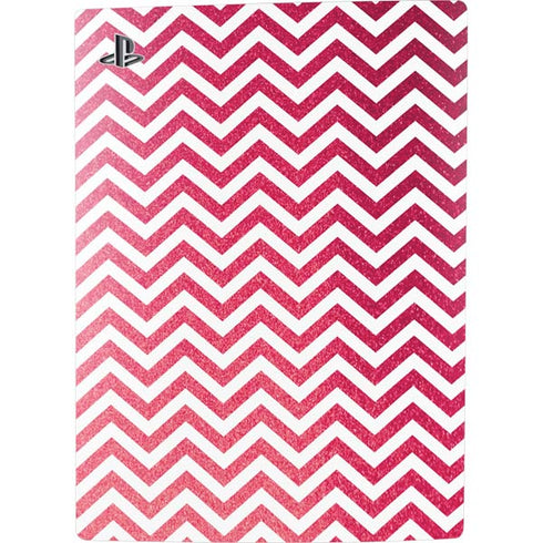 Pink Chevron PS5 Console Skin