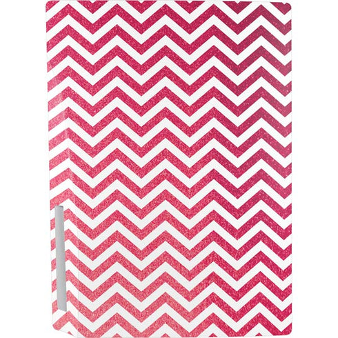 Pink Chevron PS5 Console Skin
