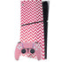 Pink Chevron PS5 Slim Digital Edition Console Skin