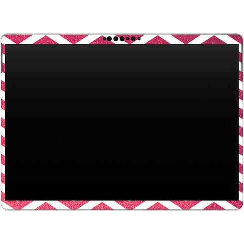 Pink Chevron Surface Pro 8 Skin