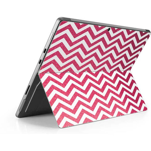 Pink Chevron Surface Pro 8 Skin