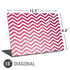 Pink Chevron Universal Laptop 15in (12.2 x 8.8in) Skin