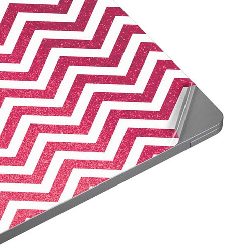 Pink Chevron Universal Laptop 18in (14.6 x 10.6in) Skin