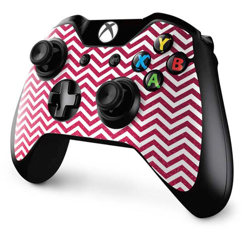 Pink Chevron Xbox One Controller Skin