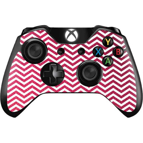 Pink Chevron Xbox One Controller Skin