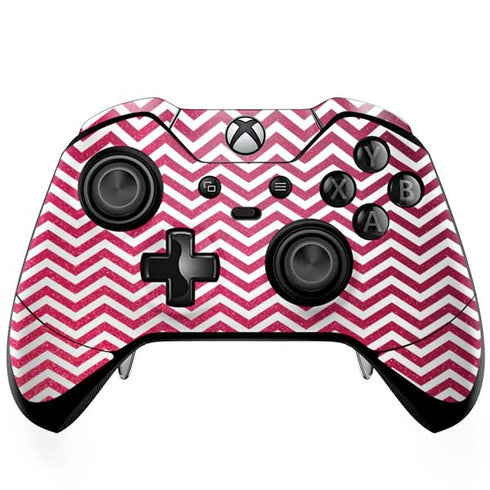 Pink Chevron Xbox One Elite Controller Skin
