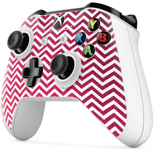 Pink Chevron Xbox One S All-Digital Edition Bundle Skin