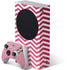 Pink Chevron Xbox Series S Bundle Skin