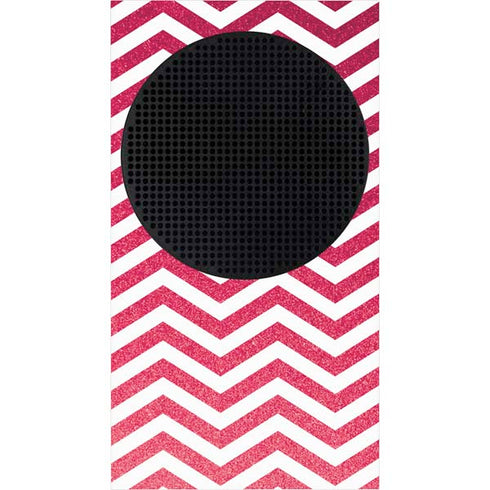 Pink Chevron Xbox Series S Skins