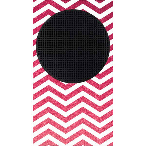Pink Chevron Xbox Series S Console Skin