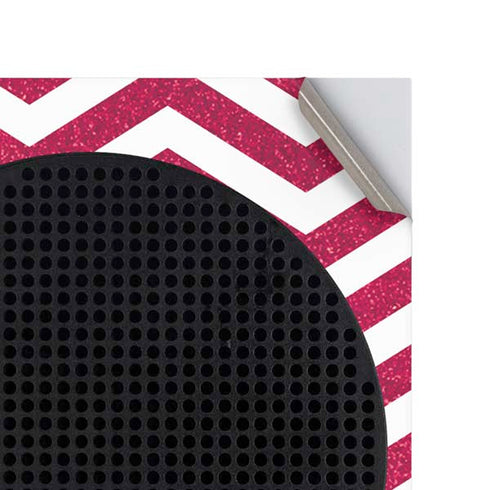 Pink Chevron Xbox Series S Console Skin