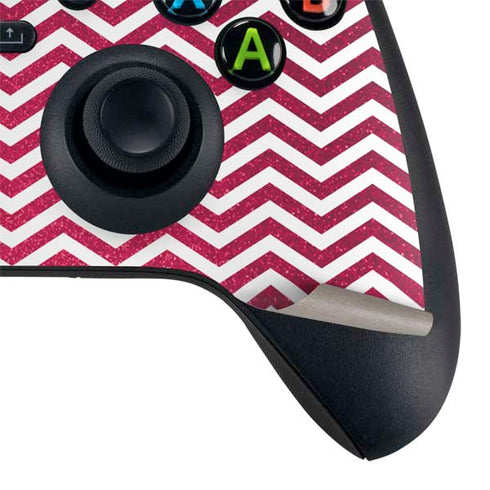 Pink Chevron Xbox Series X Controller Skin
