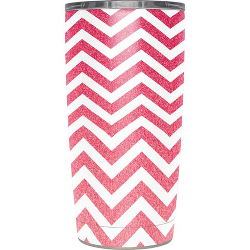 Pink Chevron Yeti 20oz Tumbler Skin
