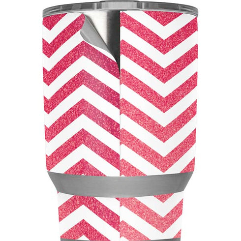 Pink Chevron Yeti 20oz Tumbler Skin