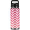 Pink Chevron YETI Rambler 26oz Bottle Skin