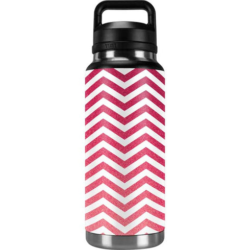 Pink Chevron YETI Rambler 36oz Bottle Skin