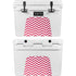 Pink Chevron YETI Tundra 35 Hard Cooler Skin