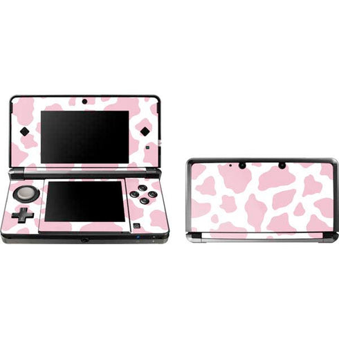 Pink Cow Print 3DS (2011) Skin