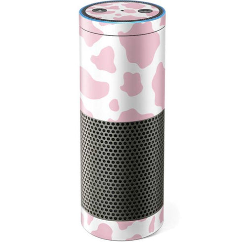 Pink Cow Print Amazon Echo Skin