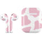 Pink Cow Print Apple AirPods 2 Skin