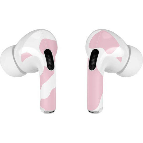 Pink Cow Print Apple AirPods Pro Skin