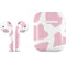 Pink Cow Print Apple AirPods Skin