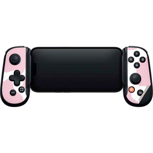 Pink Cow Print Backbone One for iPhone Game Controller Skin