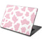 Pink Cow Print Dell Chromebook Skin