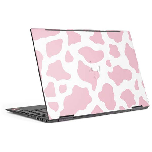 Pink Cow Print HP Envy Skin