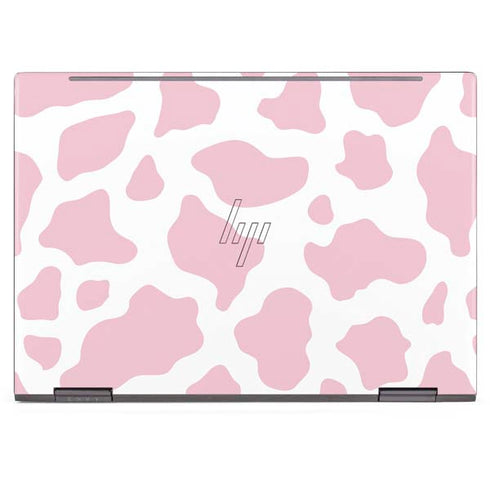 Pink Cow Print HP Envy Skin