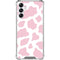 Pink Cow Print Galaxy A15 5G Clear Case