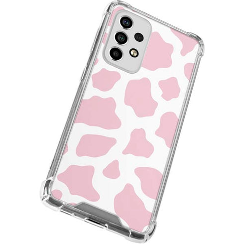 Pink Cow Print Galaxy A33 5G Clear Case