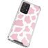 Pink Cow Print Galaxy A52 5G Clear Case